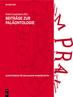 cover image of Beiträge zur Paläontologie